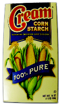 CORN STARCH 1LB BX (BX) BRAND CREAM - Corn Starch